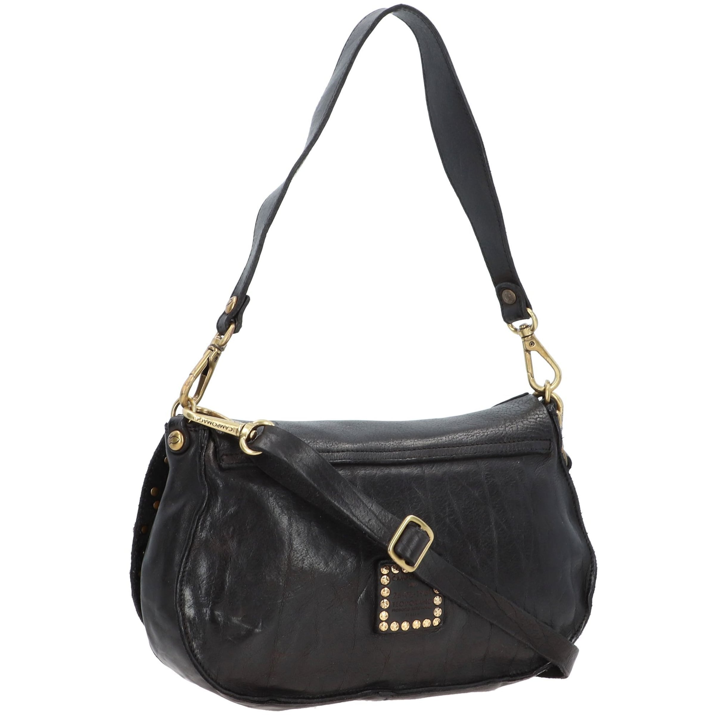 Campomaggi Schoudertas 'Bella Di Notte' in Zwart