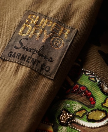 Superdry Jacke 'Verzierte Military' in Braun