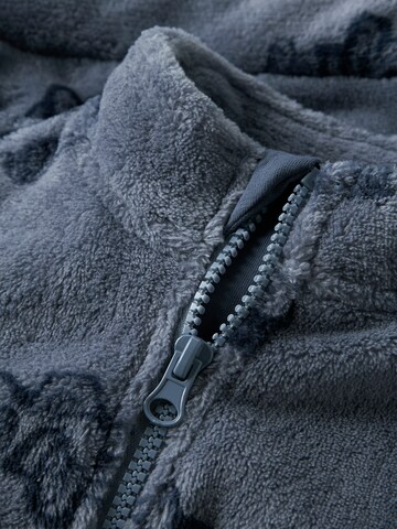 NAME IT - Sudadera con cremallera 'NMMRICOLAJ' en gris