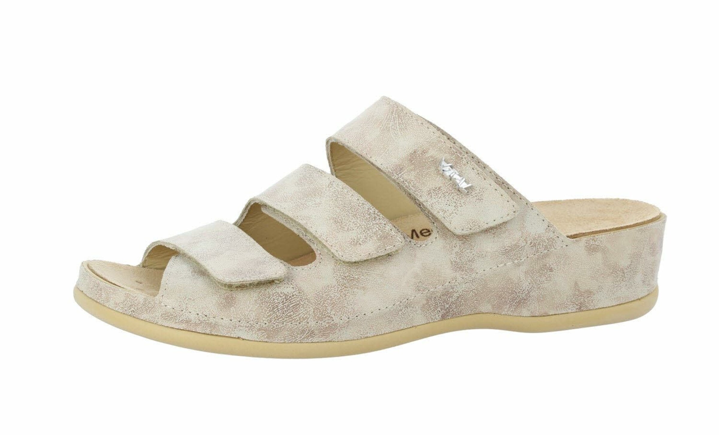 vital Mules in Grey: front