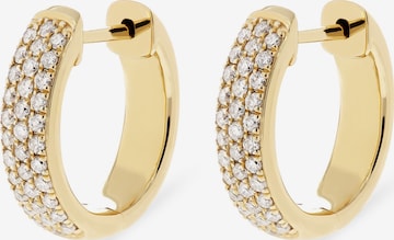 CHRIST Earrings in Gold: front