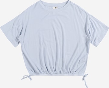 Little Pieces T-Shirt 'HUDA' in Blau: predná strana