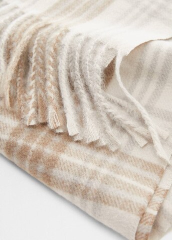 MANGO MAN Schal 'Scott' in Beige