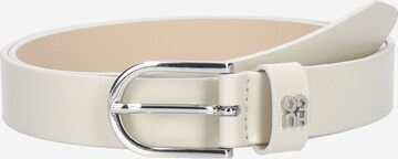 HUGO Belt 'Zoey' in White: front