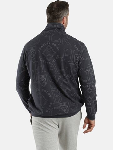 Sweat-shirt ' Earl Everts ' Charles Colby en gris