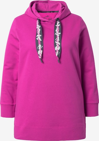 LAURASØN Sweatshirt in Lila: Vorderseite