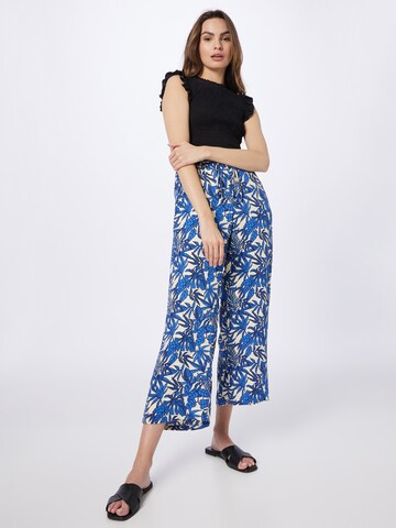 Wide leg Pantaloni 'Santorini' de la Smith&Soul pe albastru