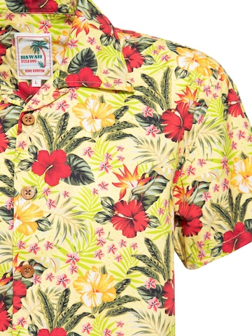 King Kerosin Regular Fit Hemd‌‌‌‌‌‌‌‌‌ in Gelb