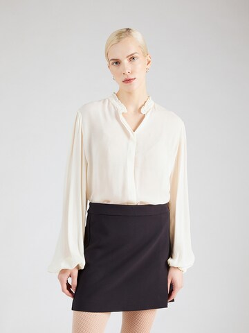 UNITED COLORS OF BENETTON Blouse in Beige: front