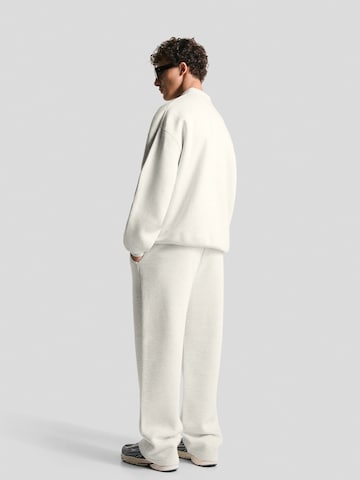 Wide leg Pantaloni di Bershka in grigio