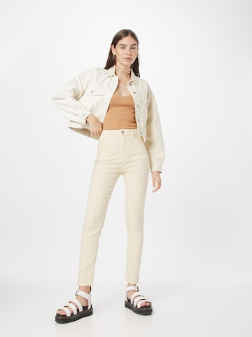 ABOUT YOU Skinny Pants 'Matthea' in Beige