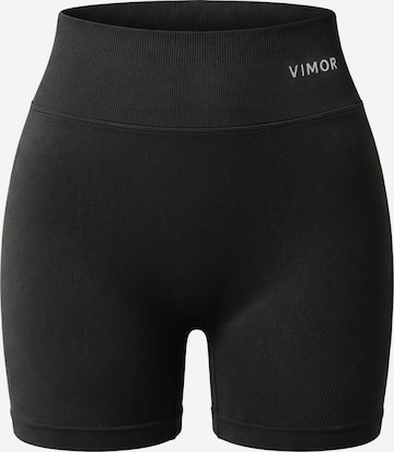 Vimor Leggings 'Joy Scrunch Shorts' in Black: front
