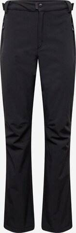 CMP Regular Outdoor Pants in Black: front