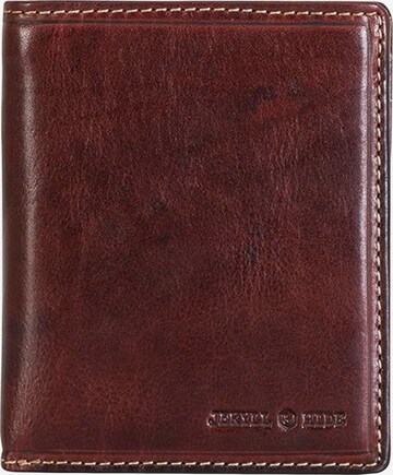 Jekyll & Hide Wallet in Brown: front