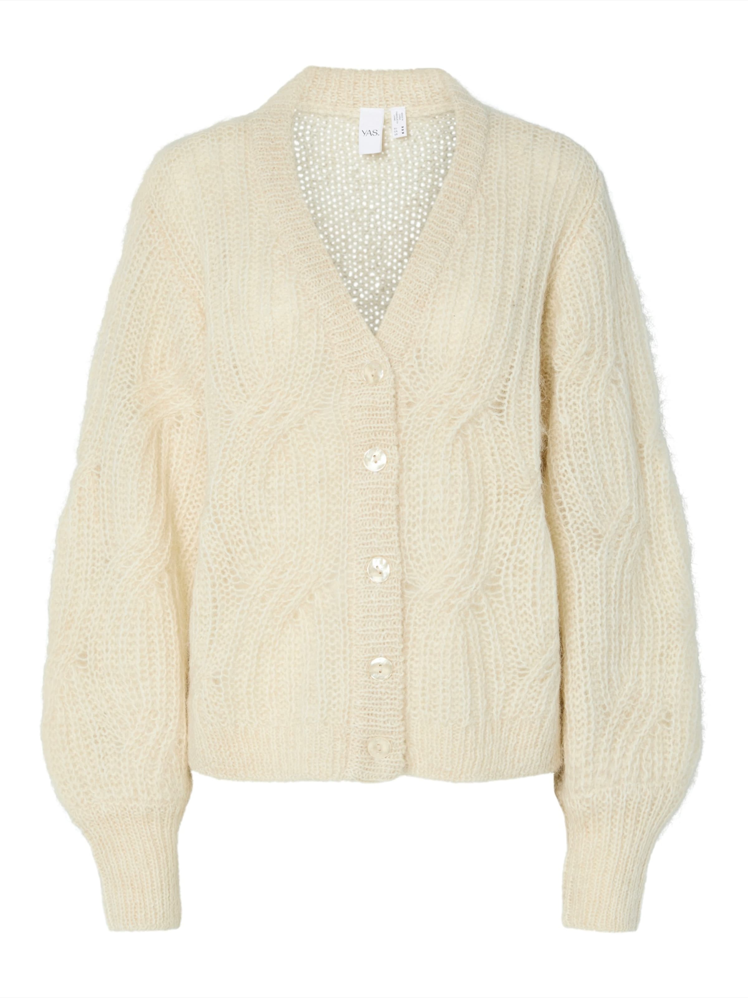 YAS - Cárdigan 'YASZUMA' en beige: frente