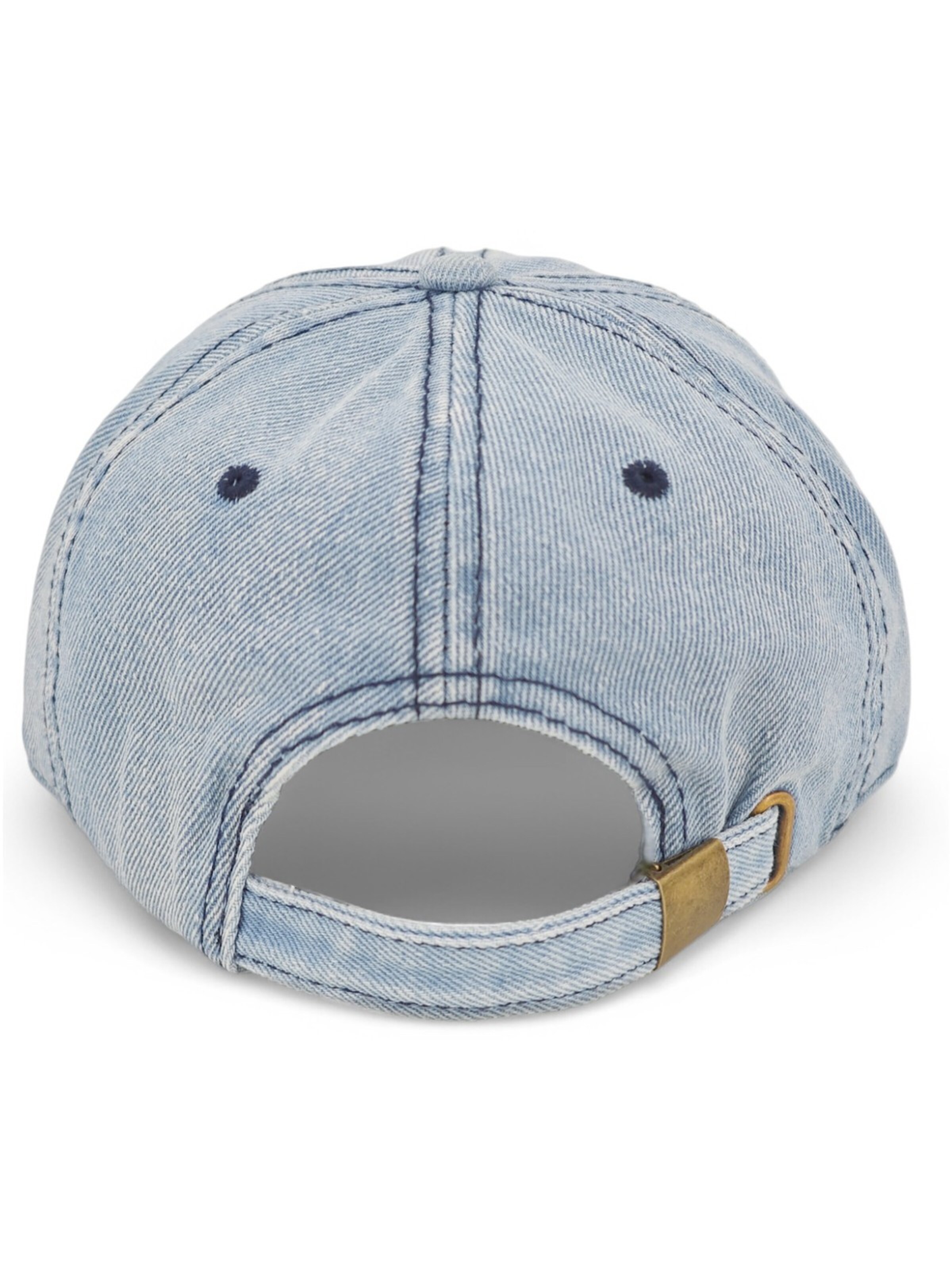 styleBREAKER Cap 'Jeans Baseball Cap' in Blue
