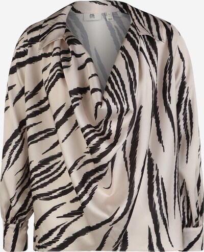 Bluză 'MOLLY' River Island Petite pe bej / negru, Vizualizare produs
