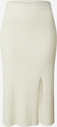 EDITED Falda 'Rose' en blanco lana, Vista del producto