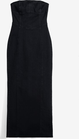 Bershka Kleid in Schwarz: predná strana