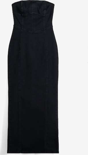 Bershka Kleid in black denim, Produktansicht