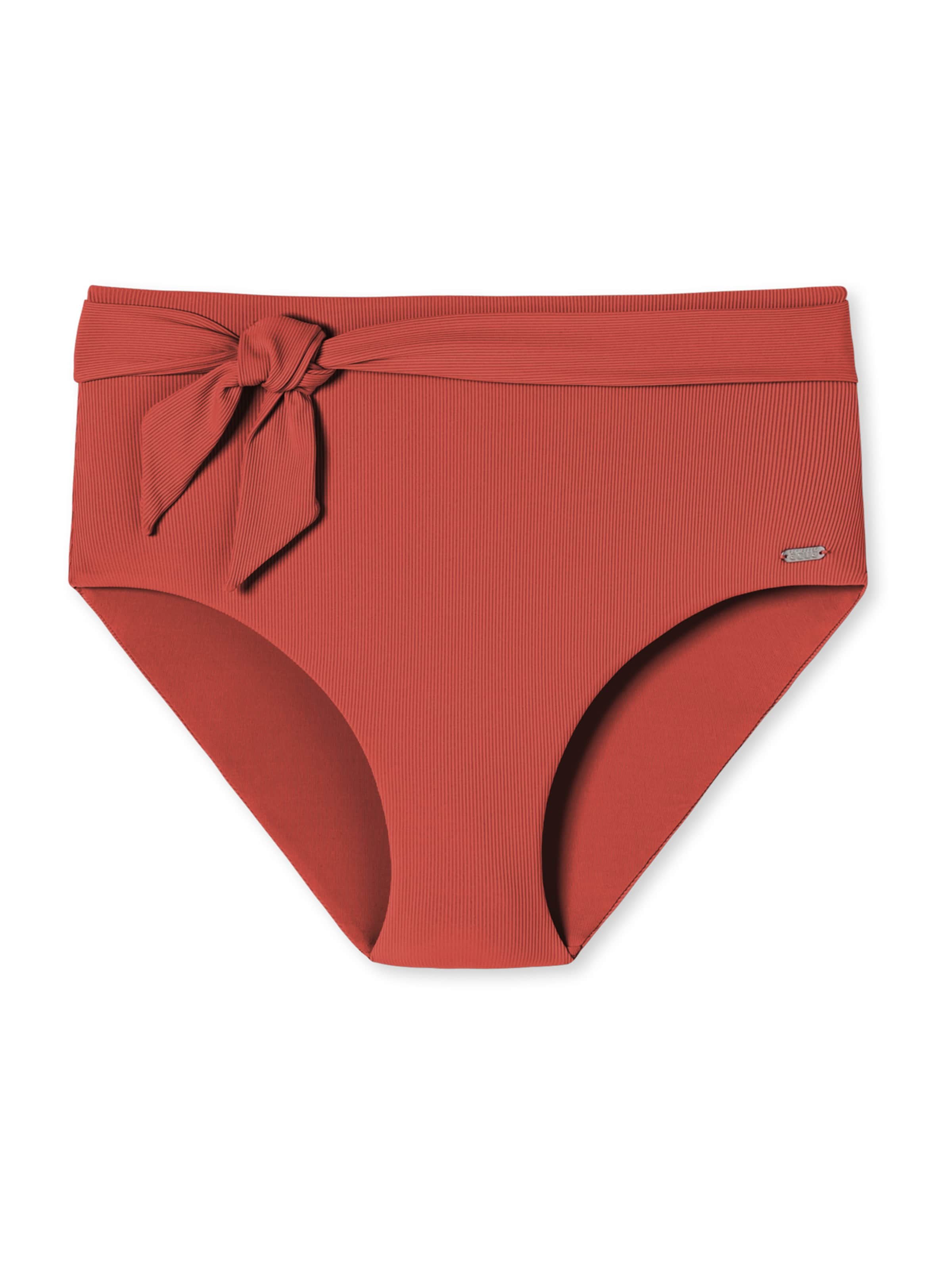 SCHIESSER Bikinibroek ' Aqua Californian Dream ' in Rood: voorkant
