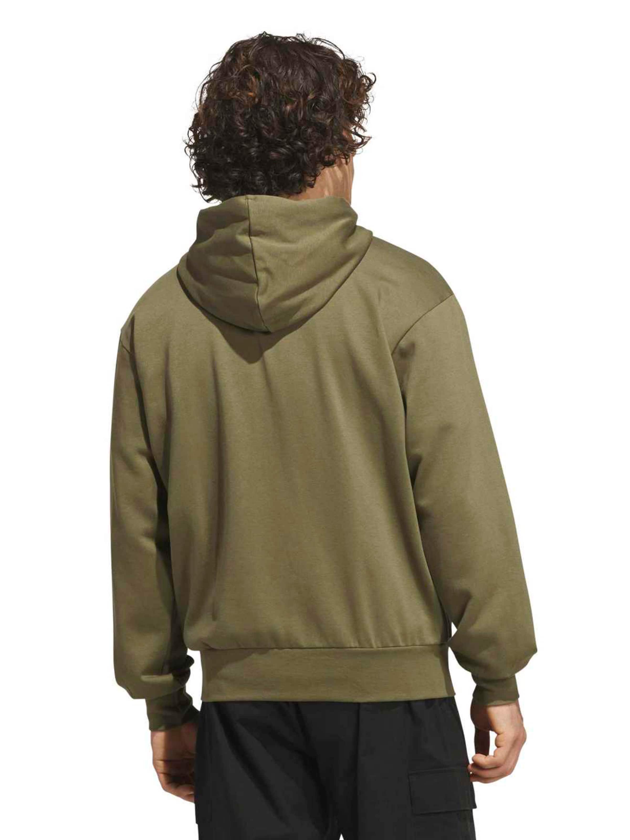 ADIDAS SPORTSWEAR - Casaco de treino em moletão em verde