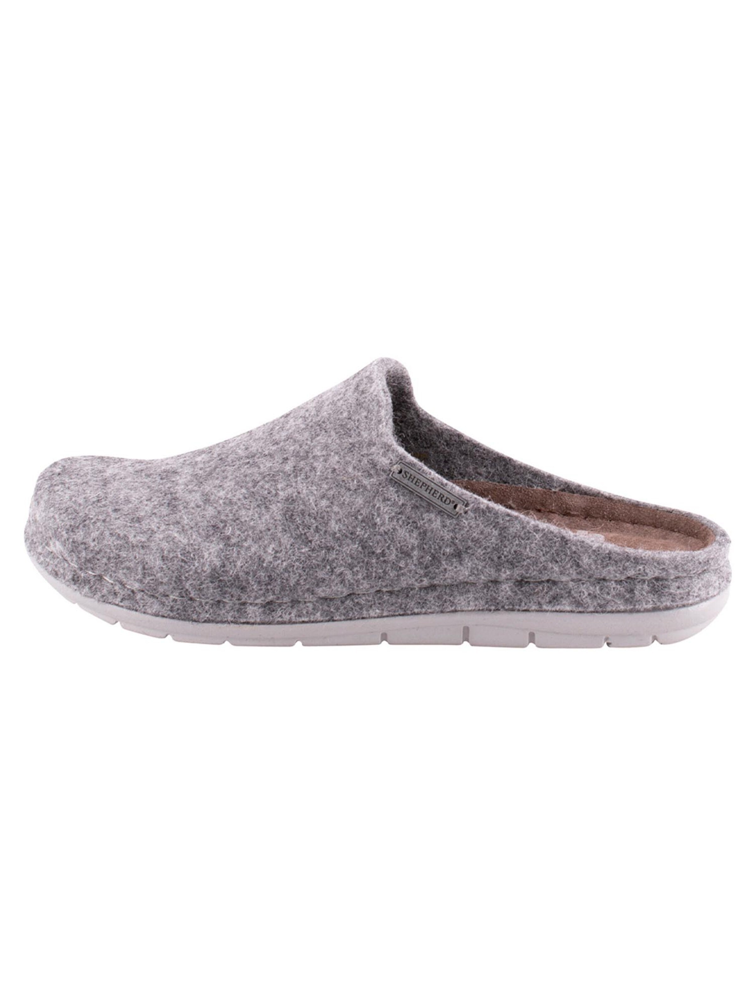 SHEPHERD Huisschoenen 'Annsofie' in Grijs: voorkant