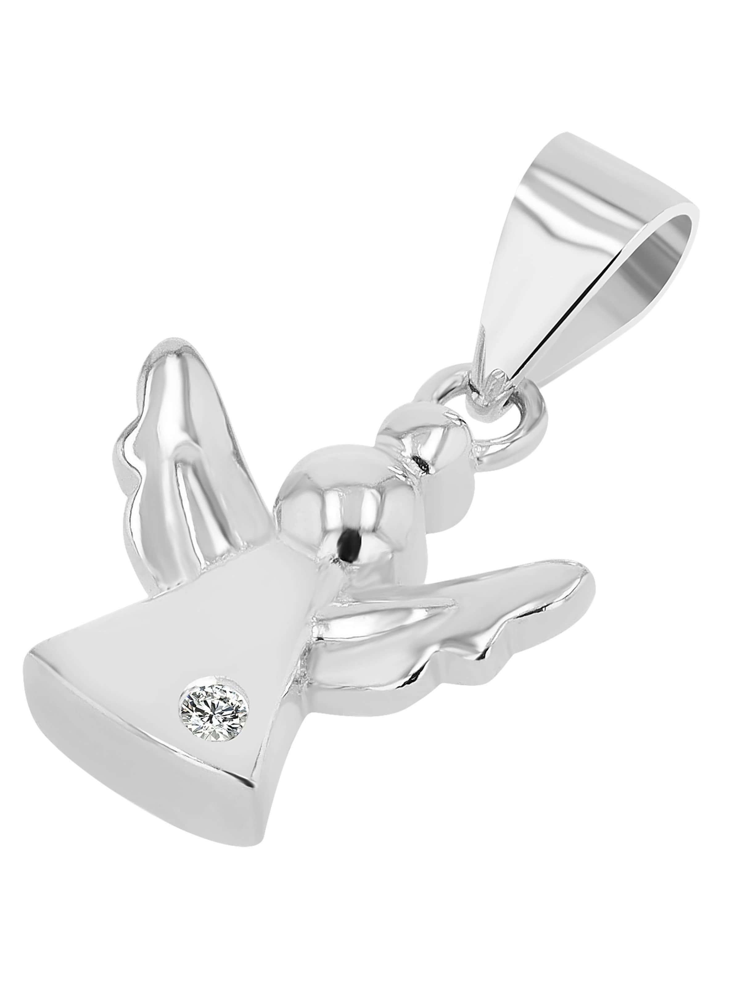 Akzent Anhänger 'Elva, 925 Sterlingsilber, langlebig'‌‌‌‌ in Silber