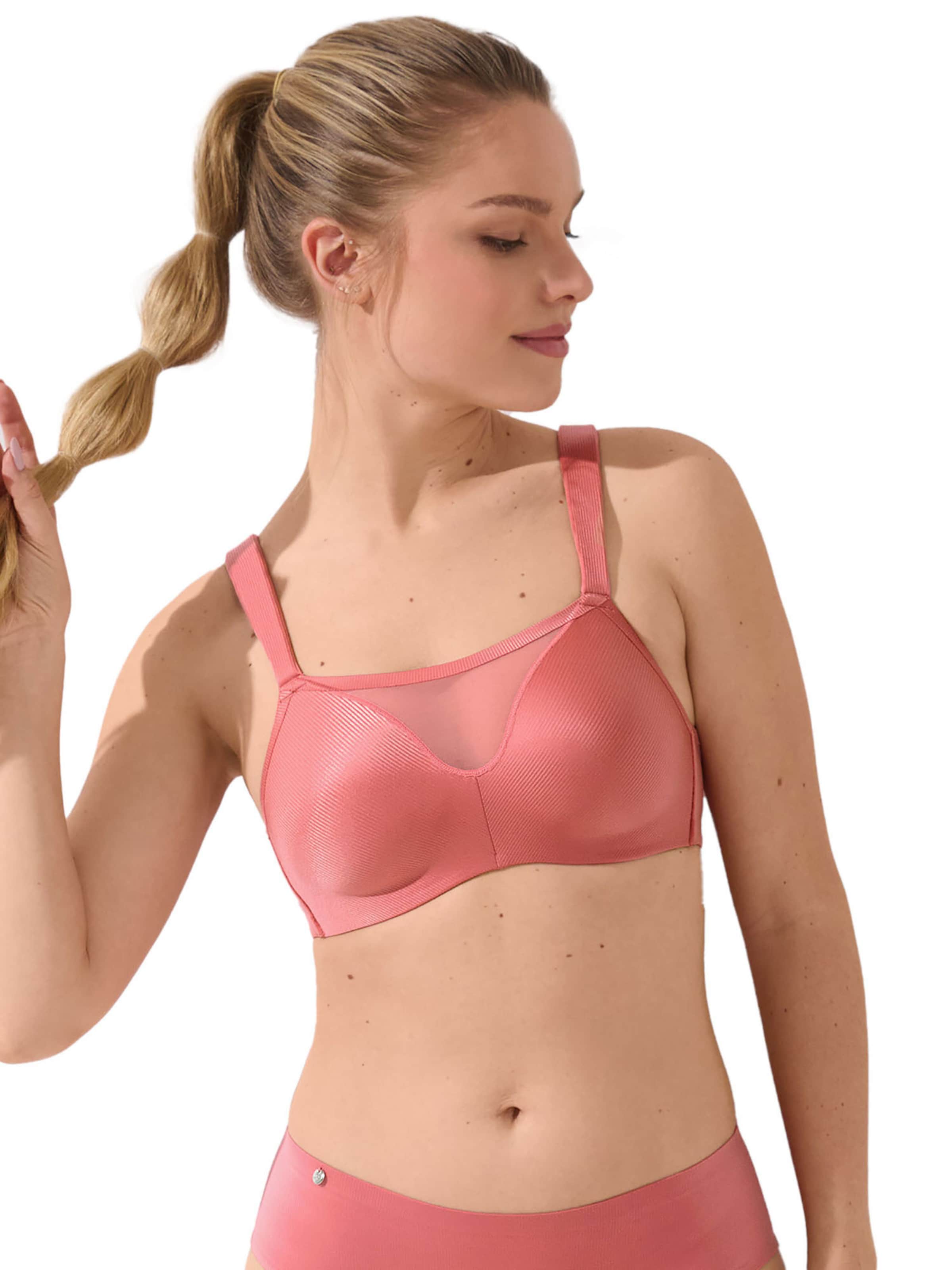 Lisca Bustier BH 'Lifestyle'‌‌‌‌‌‌‌ in Pink: Vorderseite