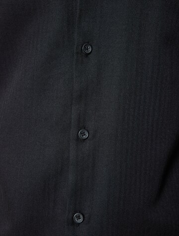 Koton Regular fit Button Up Shirt in Black