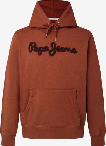 Pepe Jeans Sweatshirt ' RYAN ' in Orange: front