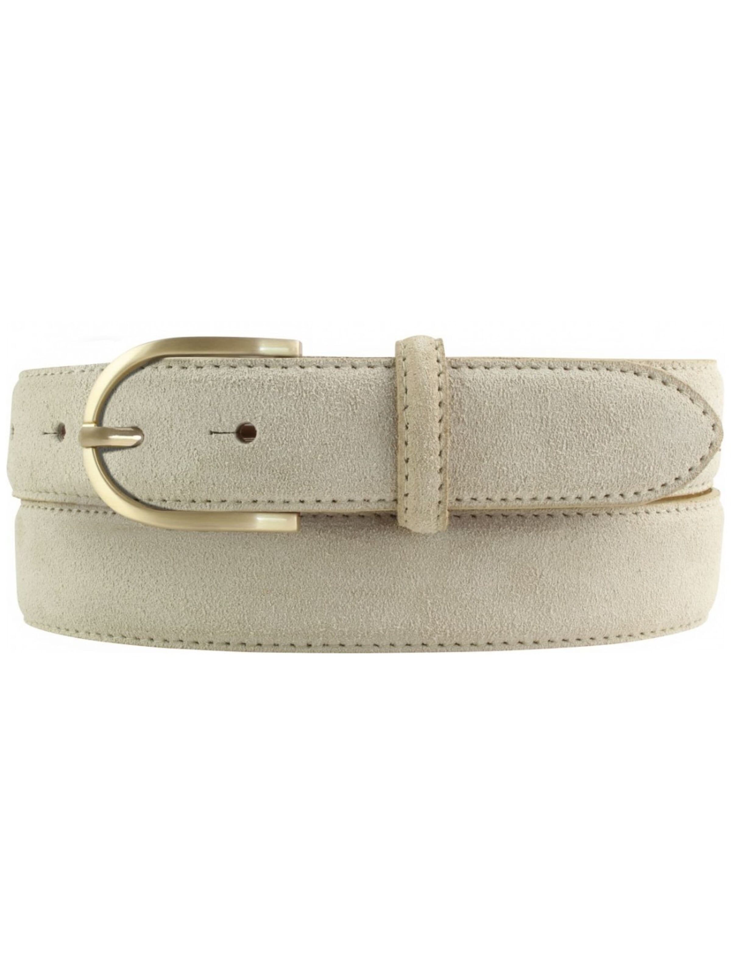 BELTINGER Belt 'Leonardoe' in Beige: front