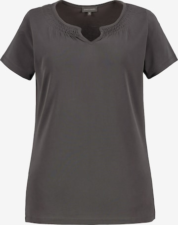 Gina Laura Shirt in Grey: front