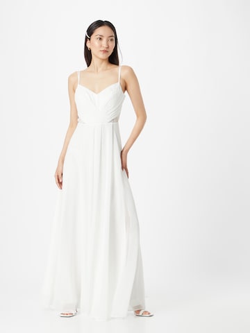 Robe de soirée Vera Mont en blanc