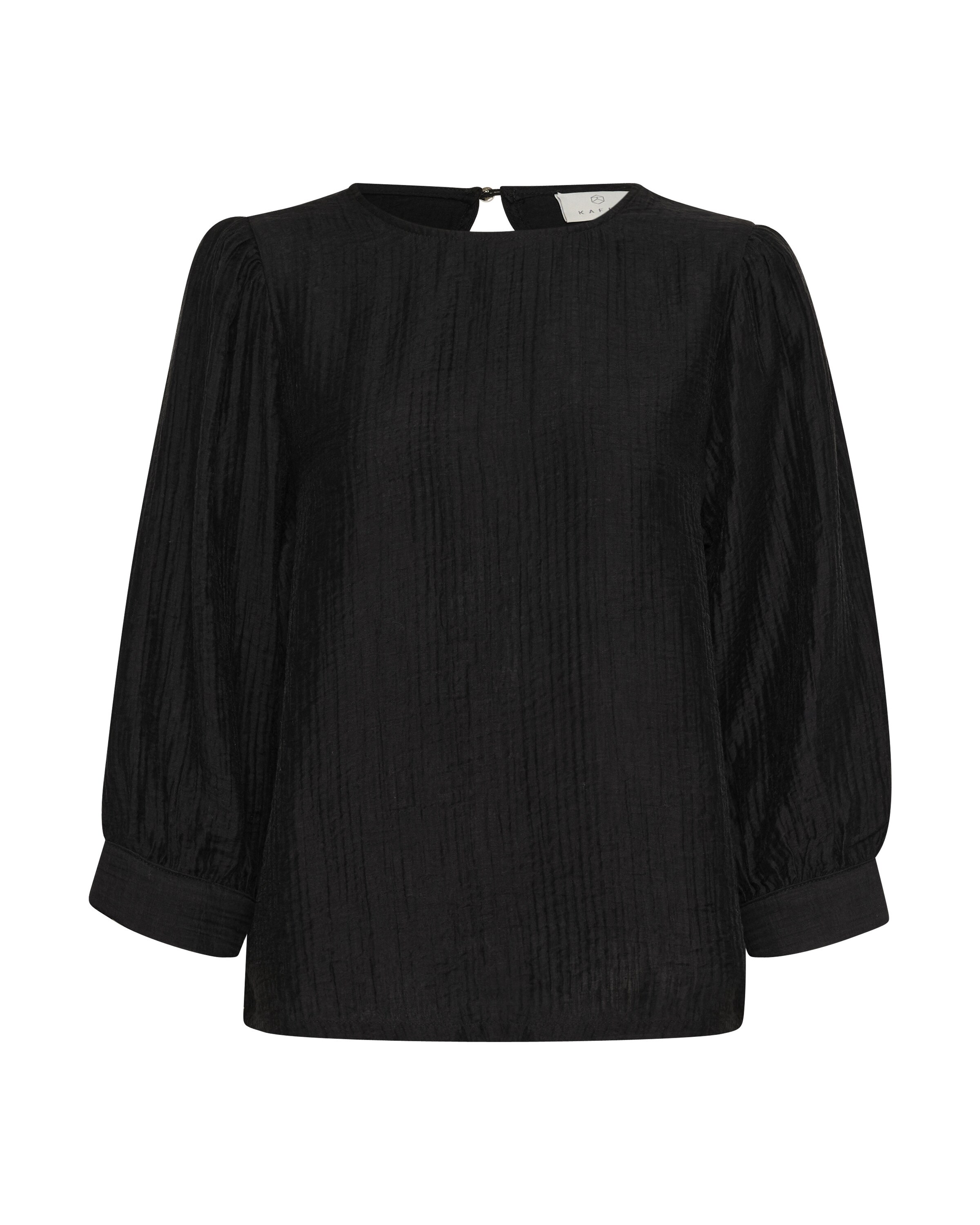 Kaffe Bluse 'Jerome' in Schwarz: Vorderseite