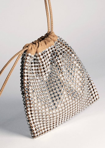 MANGO Handbag in Brown