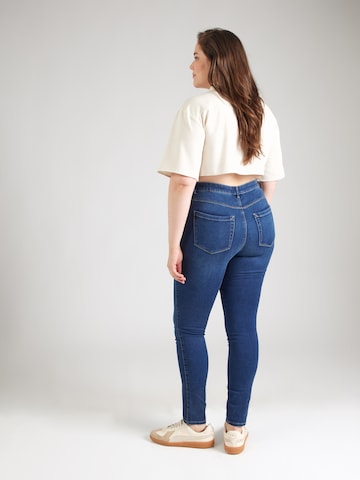 Slimfit Jeans 'CARRAY' de la ONLY Carmakoma pe albastru