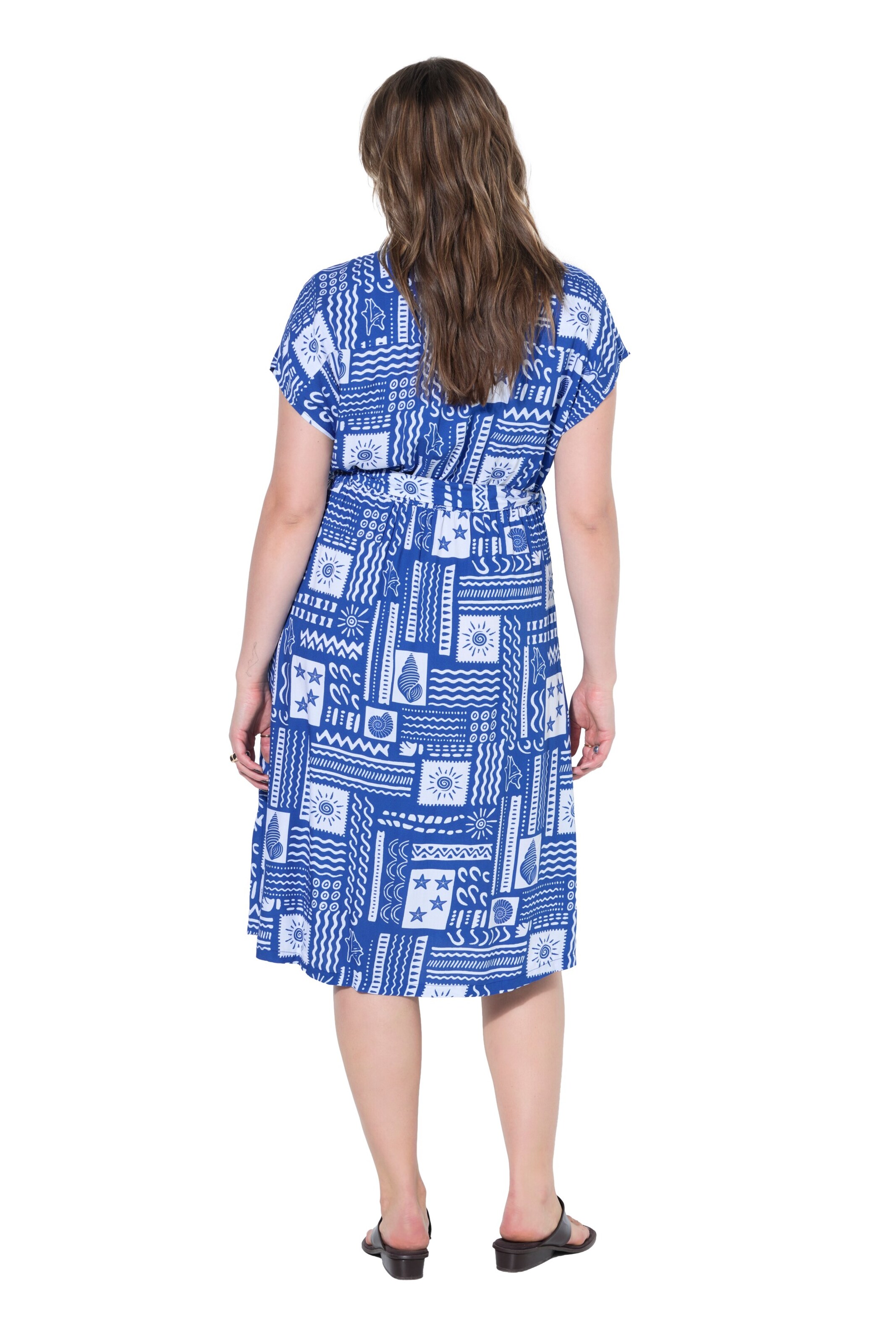 Studio Untold Blusenkleid in Blau