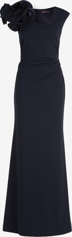 Vera Mont Evening Dress in Blue: front