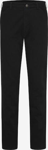 Regular Pantalon chino MEYER en noir : devant