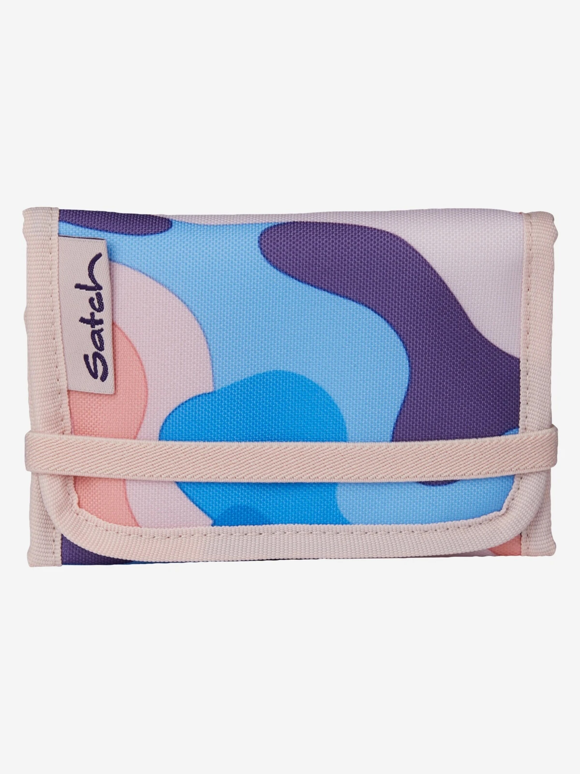 Satch Wallet 'Portemonnaie Geldbeutel' in Blue: front