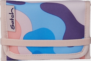 Satch Wallet 'Portemonnaie Geldbeutel' in Blue: front
