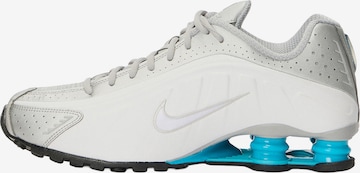 Nike Sportswear Низкие кроссовки 'SHOX R4' в Серебристый: спереди