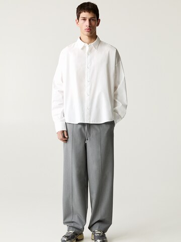 Pull&Bear Loosefit Broek in Grijs