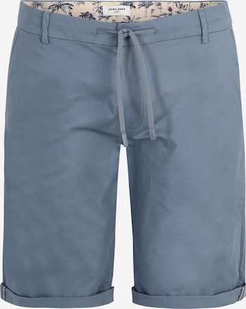 Jack & Jones Plus Regular Панталон Chino 'MARCO SUMMER' в синьо: отпред