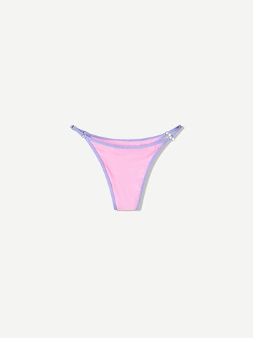 Bershka Bikini bottom in Pink