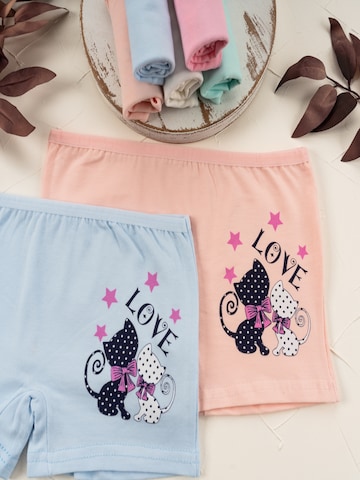 LOREZA Onderbroek 'Mädchen Pantys Cat' in Gemengde kleuren