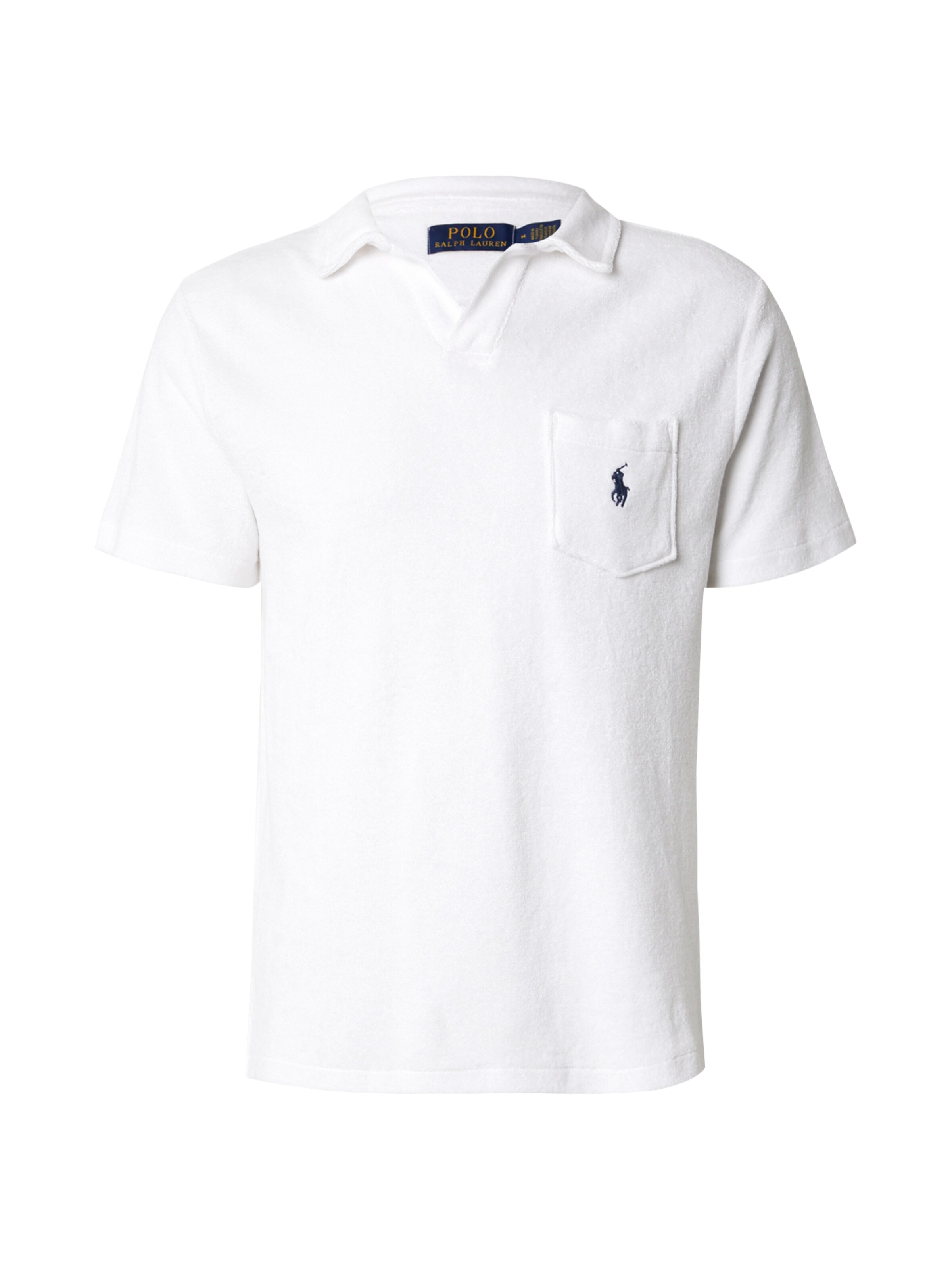 Polo Ralph Lauren Μπλουζάκι 'SSJOHNNYM1' σε λευκό: μπροστά