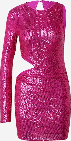 PATRIZIA PEPE - Vestido 'ABITO' em rosa: frente