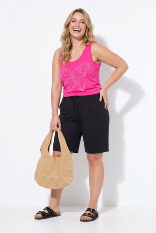 Angel of Style Regular Broek in Zwart: voorkant